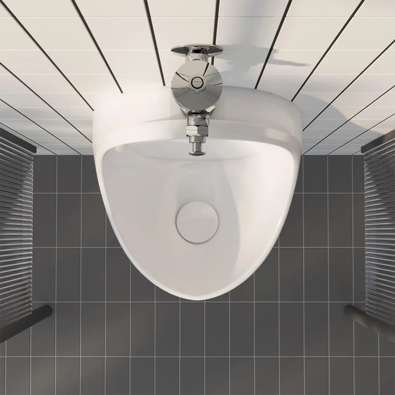 Ảnh Bồn tiểu nam Viglacera T9 (Xả nhấn) 4