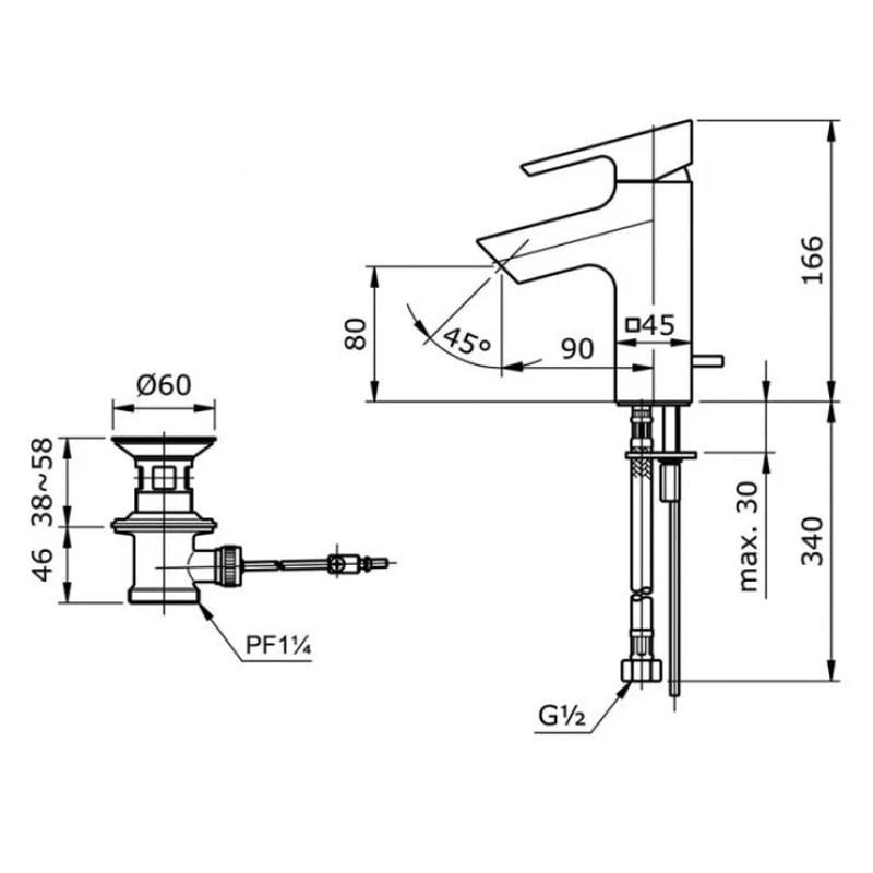 Ảnh Vòi chậu TOTO TX115LI 2