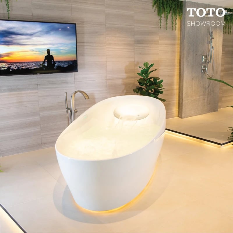 Ảnh Bồn tắm đặt sàn TOTO PJYD2200PWE 3