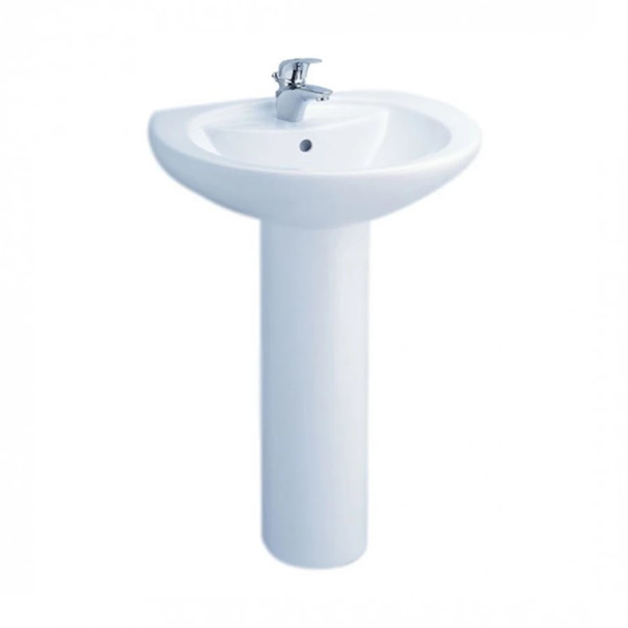 Ảnh Chậu rửa treo tường Cotto C0107+C411 3