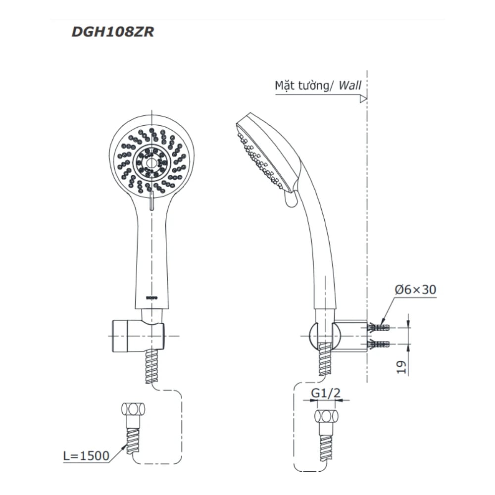 Ảnh Sen tắm nóng lạnh TOTO TTMR302V/DGH108ZR 3