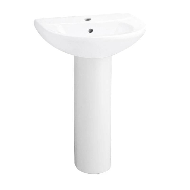 Ảnh Chậu rửa treo tường Cotto C014+C411 3