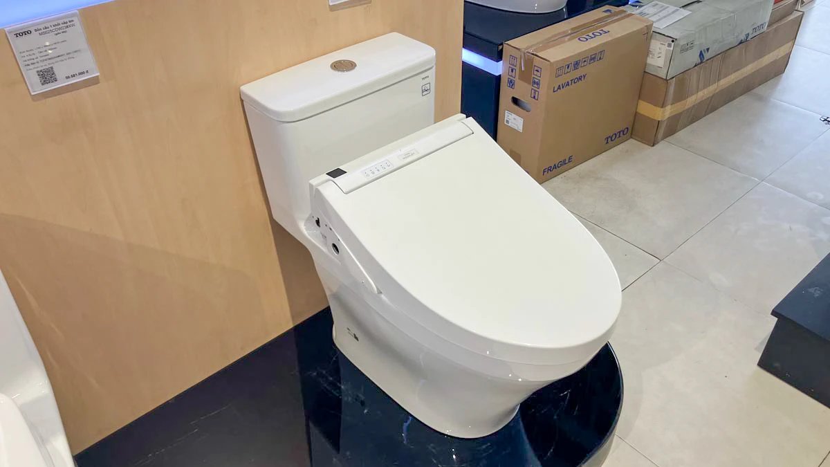Ảnh Bồn cầu điện tử TOTO MS857CDW15 3