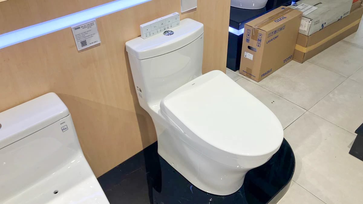 Ảnh Bồn cầu điện tử TOTO MS889CDRW23 4