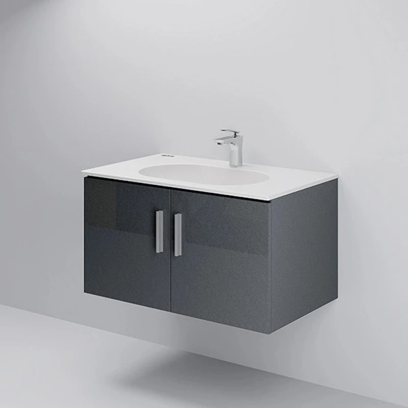 Ảnh Bộ tủ chậu Viglacera Flexi CB69 2