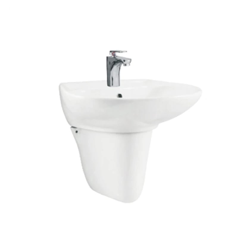 Ảnh Chậu rửa chân ngắn Viglacera V39 3
