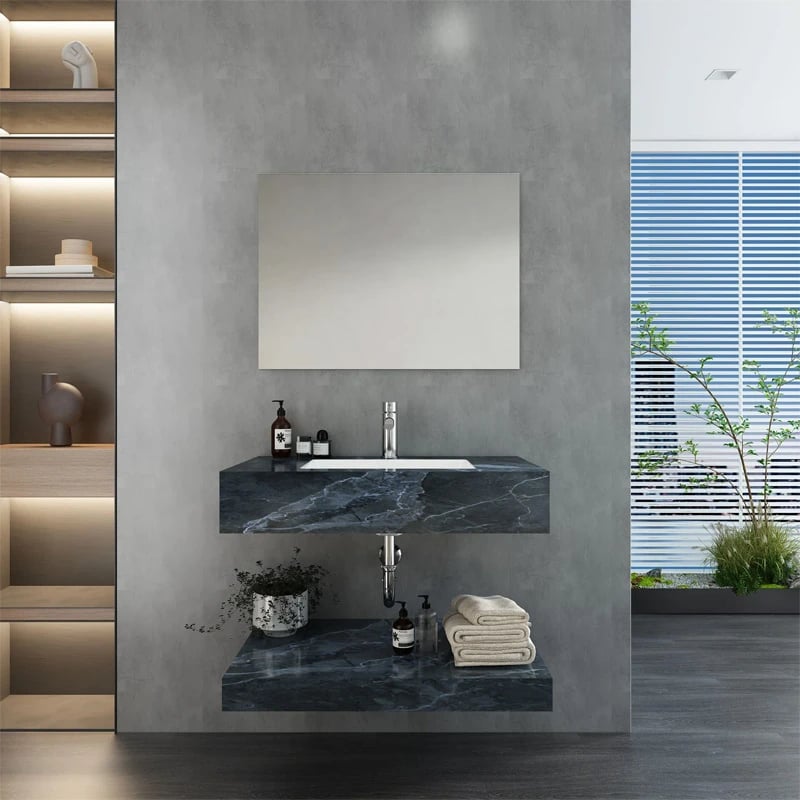 Ảnh Chậu bàn đá 2 tầng Viglacera VI9-9GP03 2