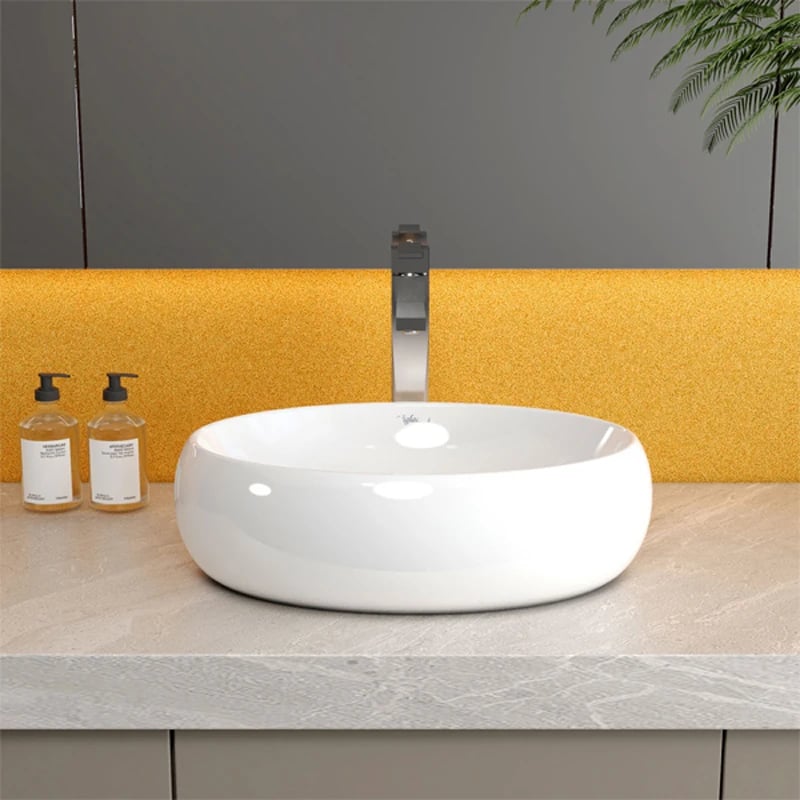 Ảnh Chậu rửa bàn đá Viglacera CD30 4