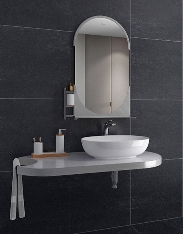 Ảnh Chậu rửa đặt bàn Viglacera P.23.350 3