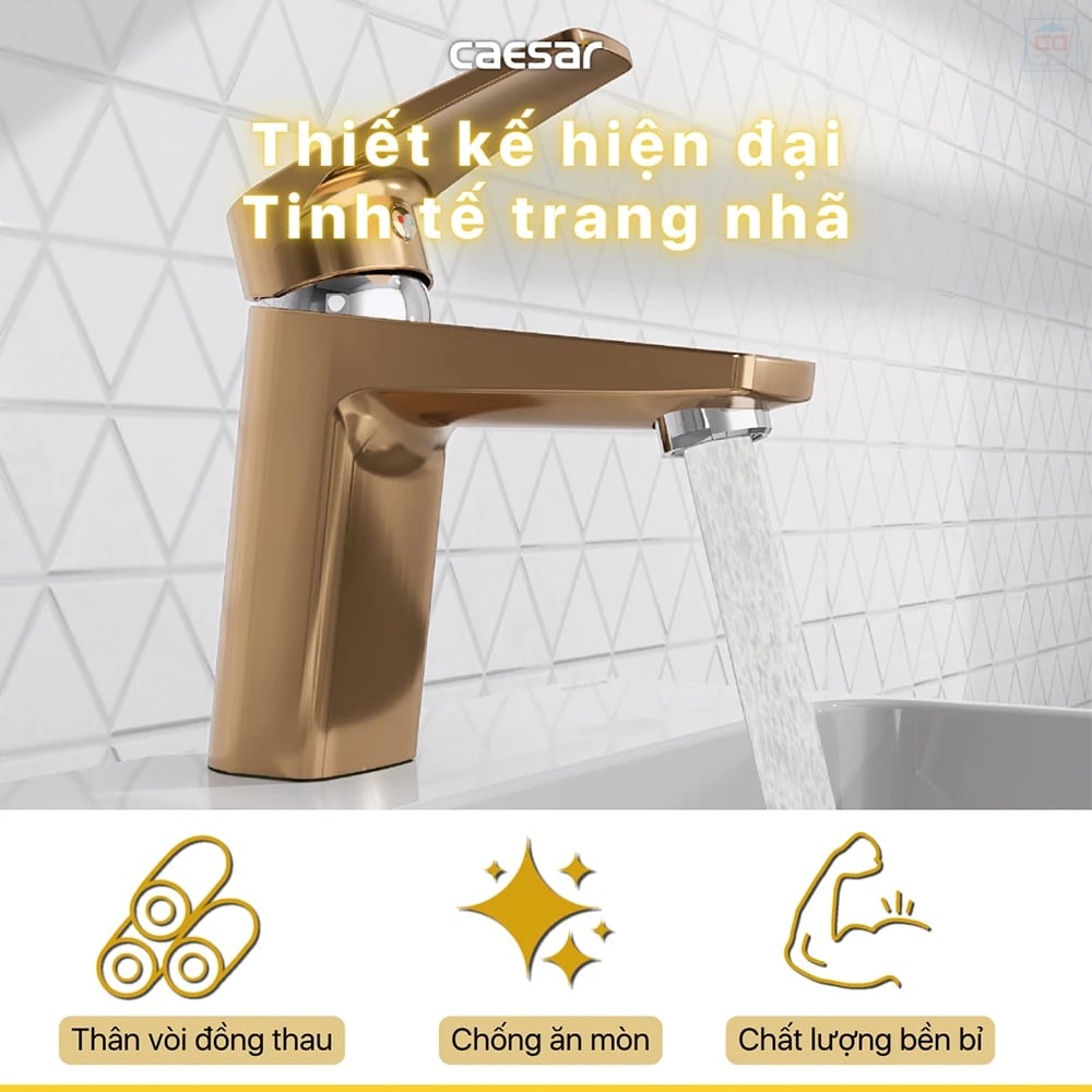 Ảnh Vòi chậu Caesar B390CGU 3