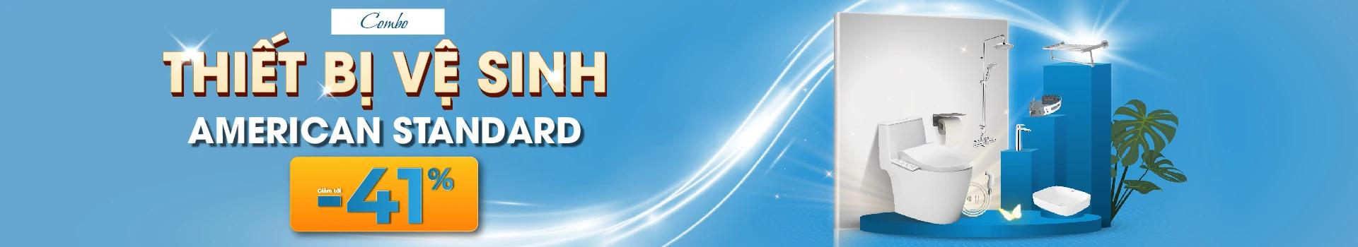 Combo thiết bị vệ sinh American