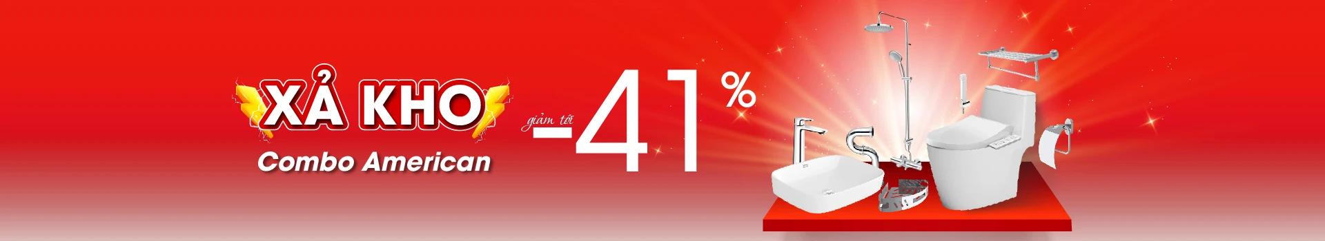 Combo thiết bị vệ sinh American