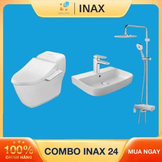 Ảnh Combo thiết bị vệ sinh Inax 24 1