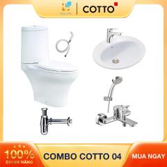 Ảnh Combo thiết bị vệ sinh Cotto 04 1