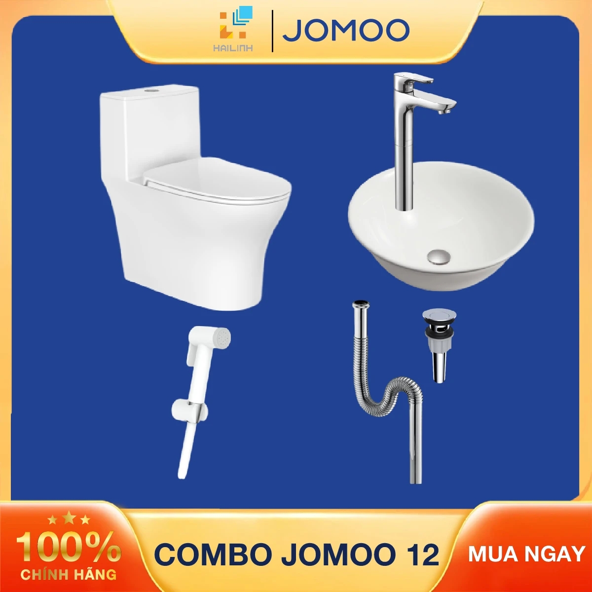 Combo thiết bị vệ sinh JOMOO số 12