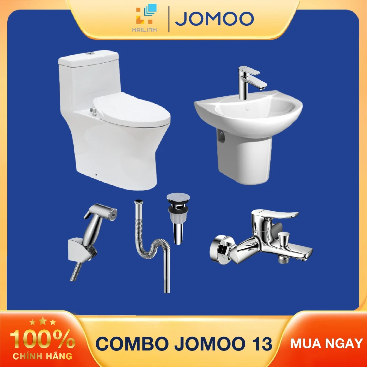 Combo thiết bị vệ sinh JOMOO số 13
