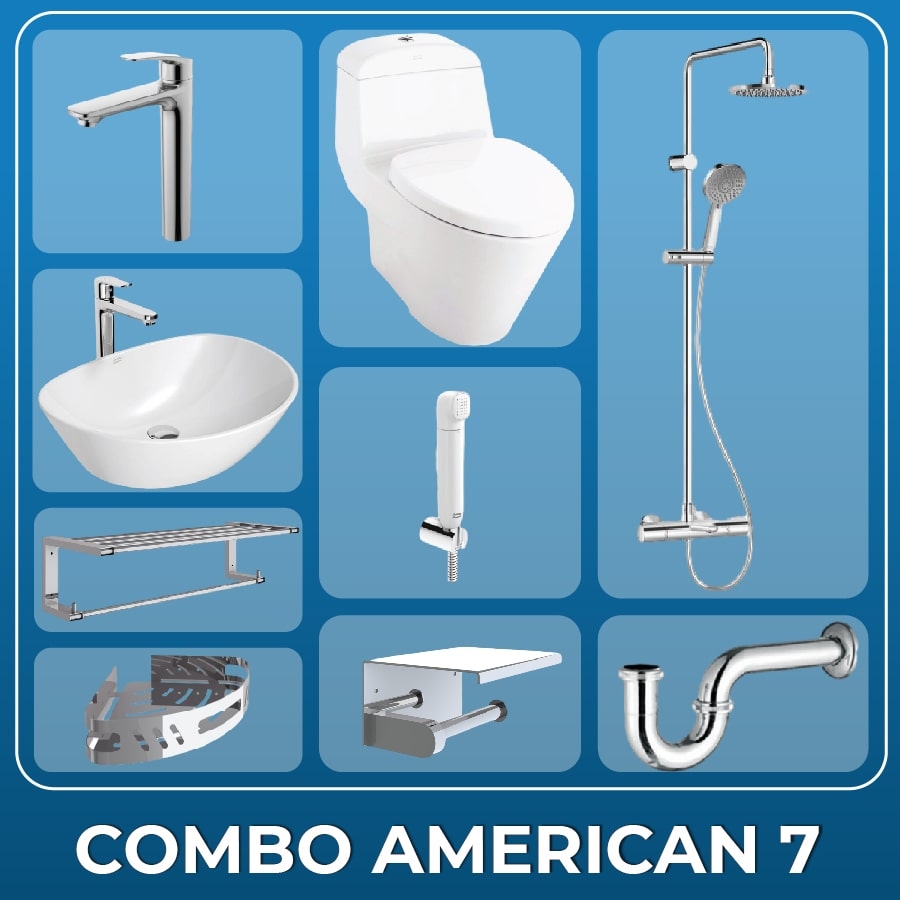 Combo Thiết bị vệ sinh American Standard 07