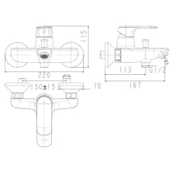 Ảnh Sen tắm American Standard WF-1M11 2