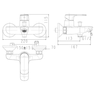 Ảnh Sen tắm American Standard WF-1M11 2