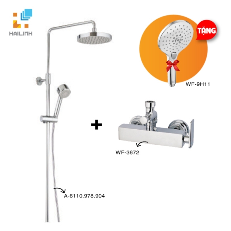 Sen tắm cây American Standard A-6110.978.904 + WF-3672