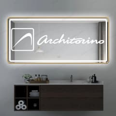 Ảnh Gương led decor trong phòng tắm architorino AL40200-TH 1