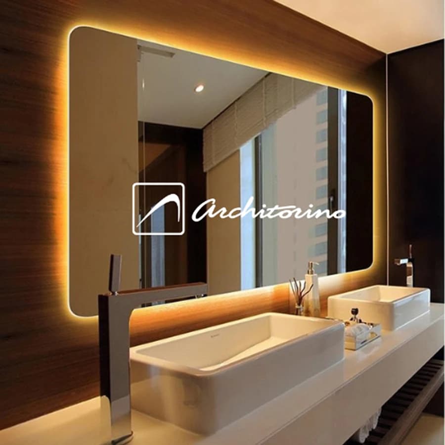 Gương phòng tắm đèn led cao cấp Archi AL12070-VH