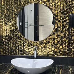 Ảnh Gương Phòng Tắm Khung Mạ PVD architorino AIVD60 1