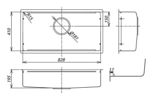 Ảnh Chậu rửa bát Shigeru LE JSL – K 2F FS Kitchen Sink 5