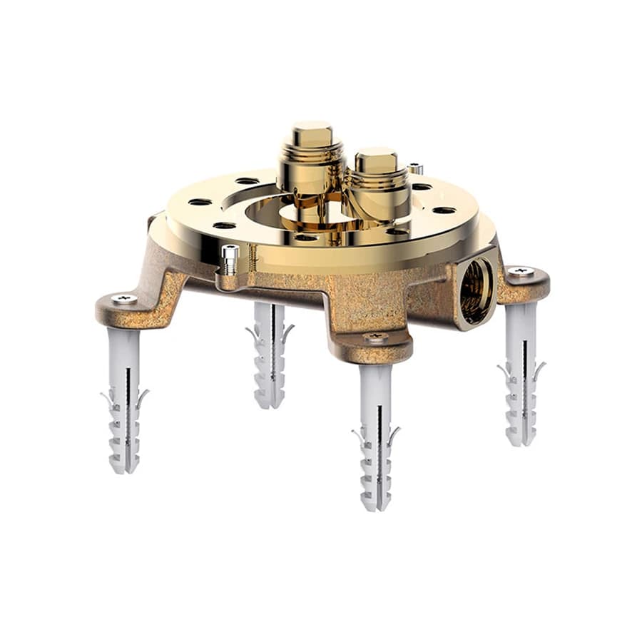 Bộ trộn vòi bồn tắm đặt sàn Bravat D9102N-ENG