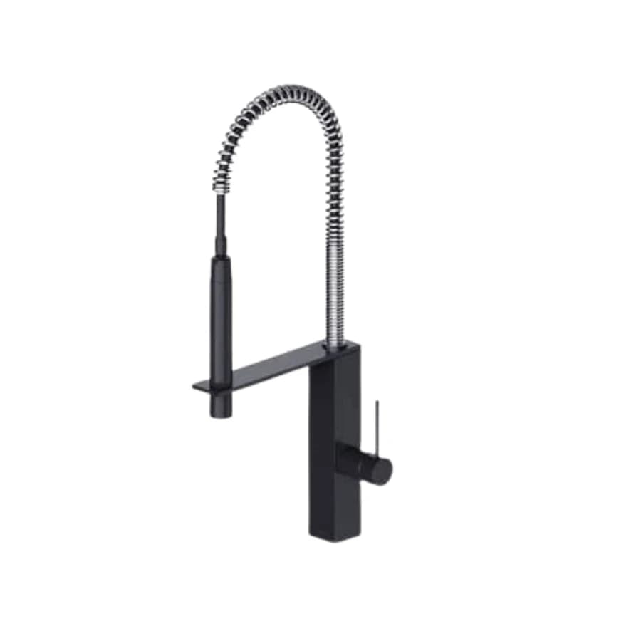 Vòi rửa bát nóng lạnh dây rút cao cấp Bravat F781125BW