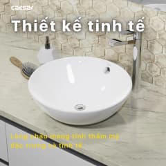 Ảnh Chậu rửa đặt bàn Caesar L5215 2