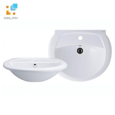 Chậu rửa treo tường Caesar L2360-P2439