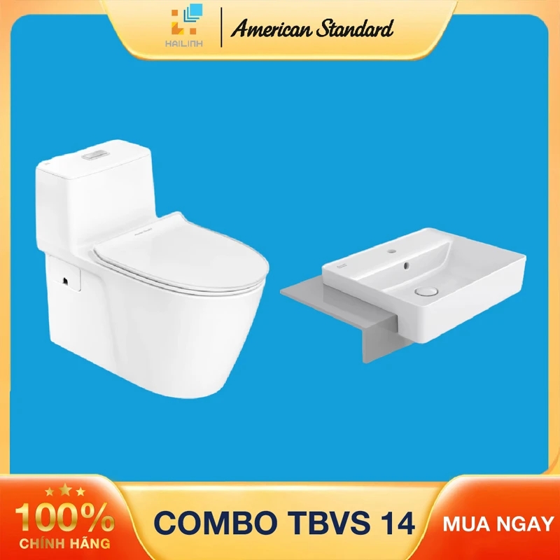 Combo thiết bị vệ sinh American Standard 14