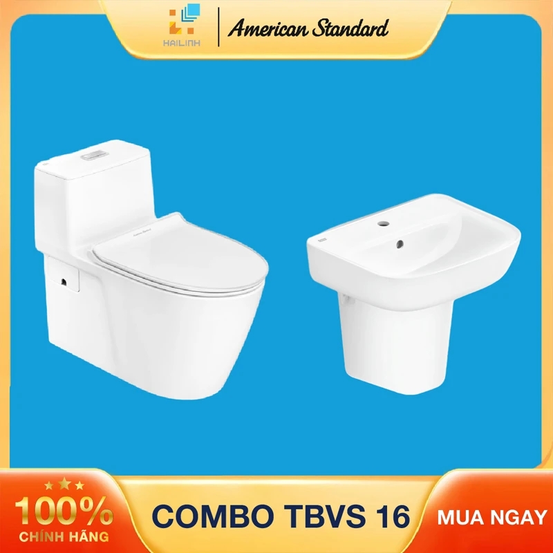 Combo thiết bị vệ sinh American Standard 16