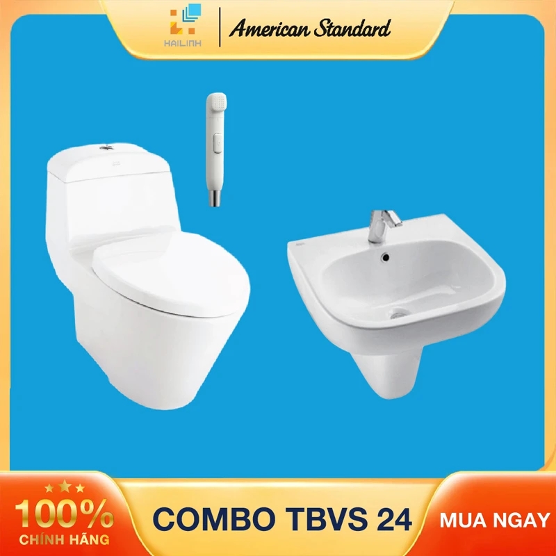 Combo thiết bị vệ sinh American Standard 24