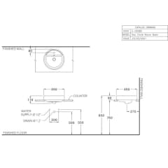 Ảnh Chậu rửa dương bàn Cotto C00380 MWH 2