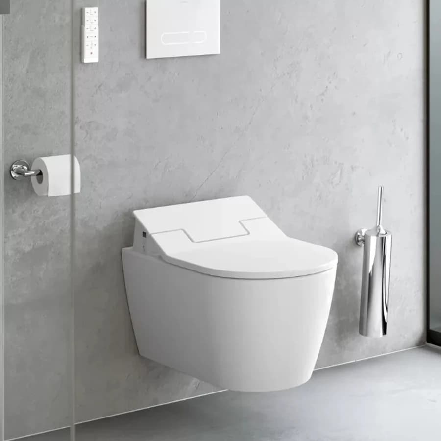 Bồn cầu âm tường thông minh Duravit 615200012030000/ 2529090000/ WD1021000061/ WD5008011000