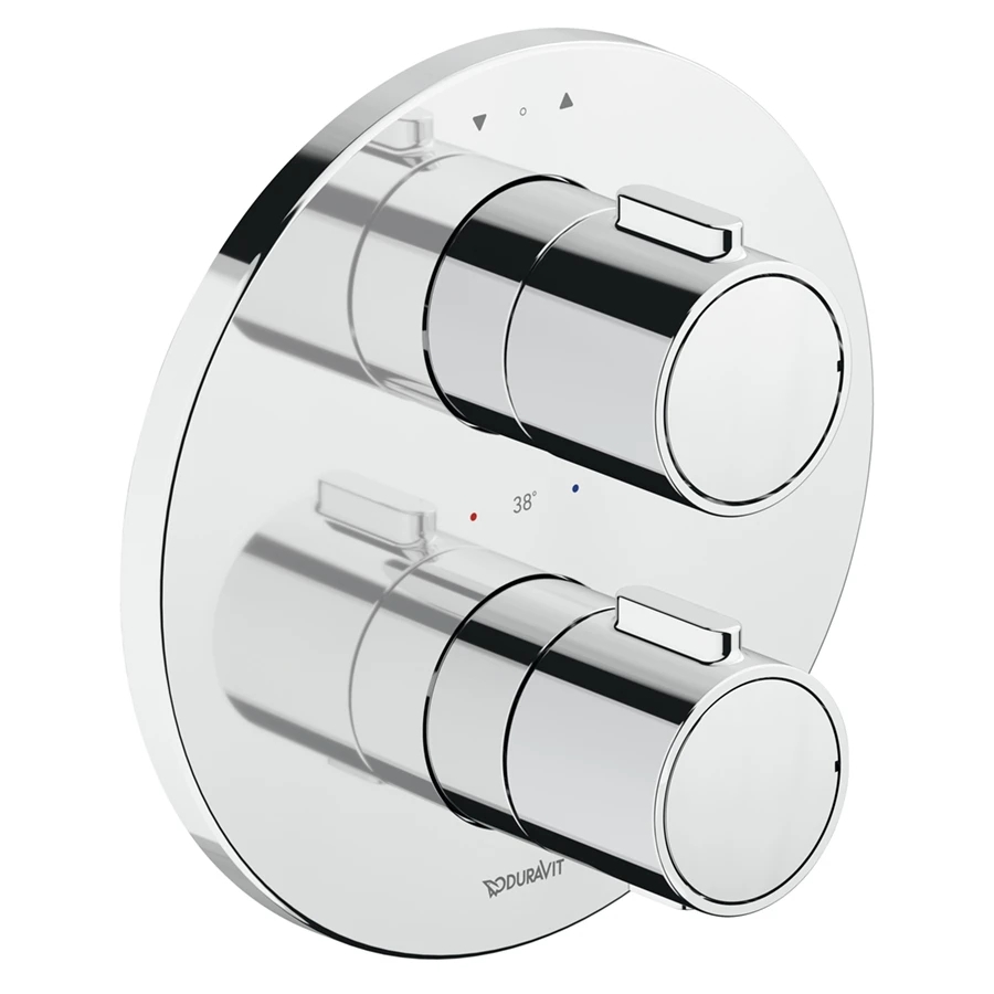 Mặt điều khiển bộ trộn âm tường Duravit TH4200006A10