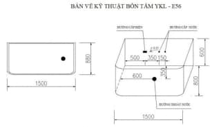 Ảnh Bồn tắm Massage Govern YKL-E56 3