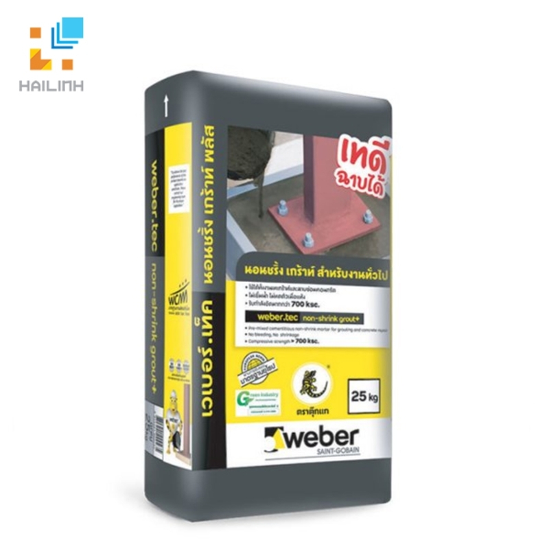 Vữa Weber Tec non-shrink grout+