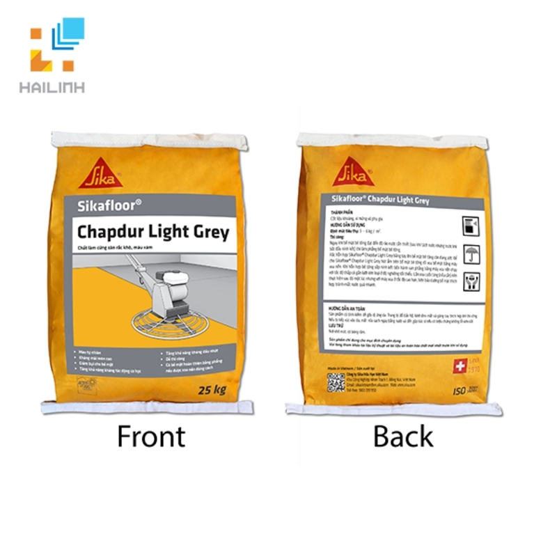 Bột xi măng đánh bóng Sikafloor Chapdur Light Grey