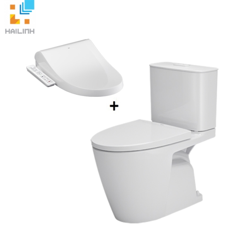 Bồn cầu nắp rửa điện tử Inax AC-602A+CW-H18VN