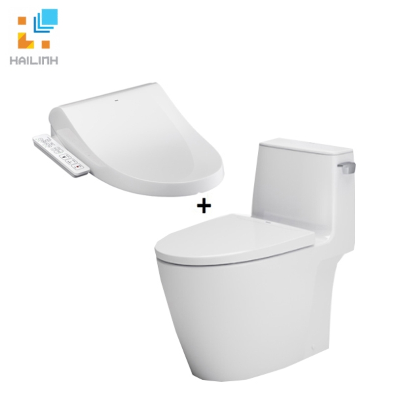 Bồn cầu nắp rửa điện tử Inax AC-912VN+CW-H18VN