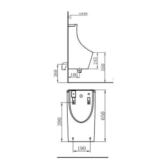Ảnh Bồn tiểu nam JOMOO J13055-0D/31K-I011 2
