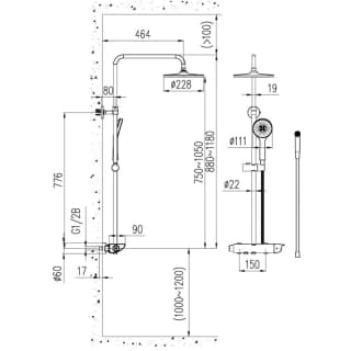 Ảnh Sen tắm cây JOMOO 36473-463/1B-I011 2