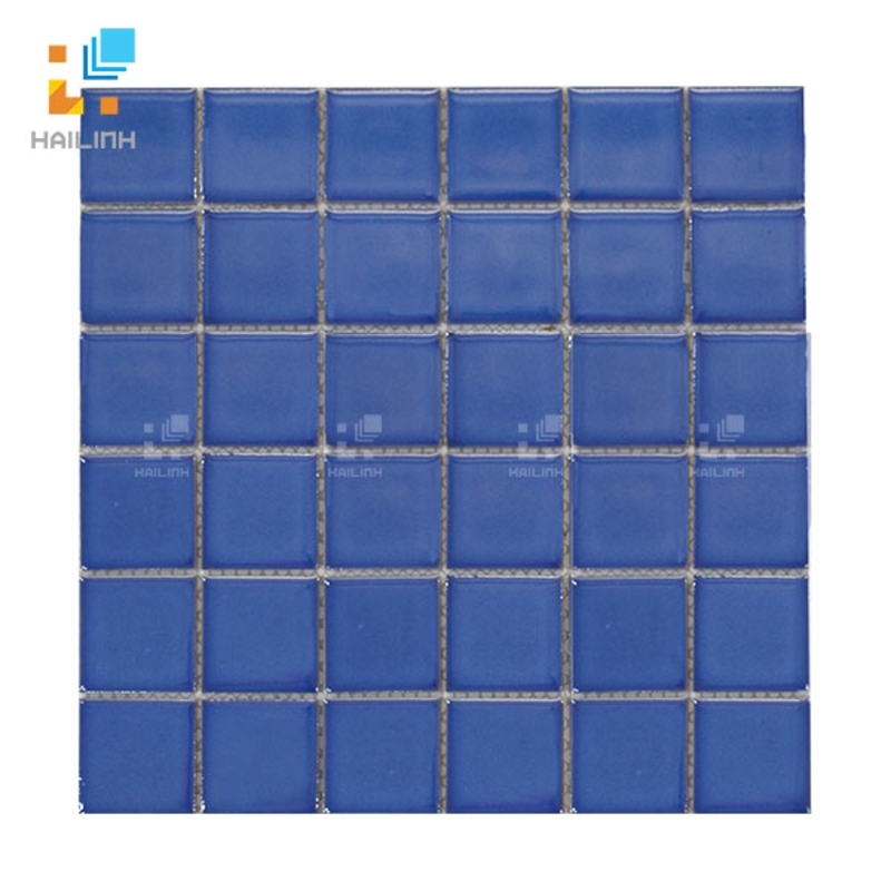 Gạch Mosaic HLMST330376 màu xanh