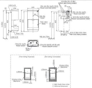 Ảnh Máy sấy tay TOTO TYC322W 2