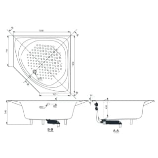 Ảnh Bồn tắm Ngọc Trai TOTO PPY1353-3HPE#P TVBF412 DB505R-2B 2