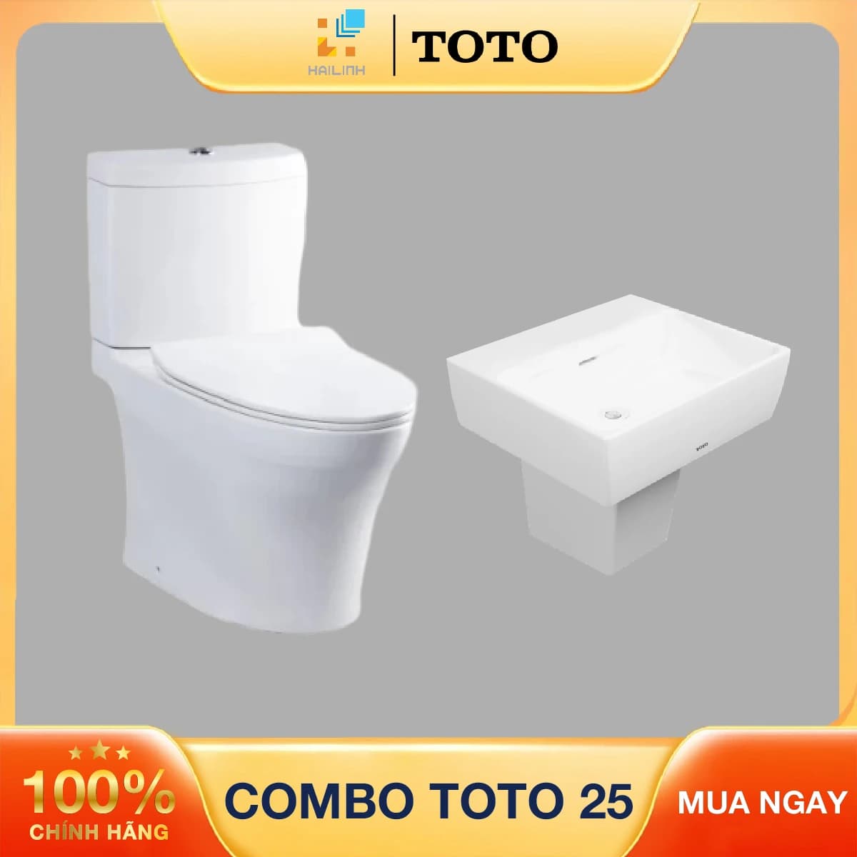 Combo thiết bị vệ sinh TOTO 25