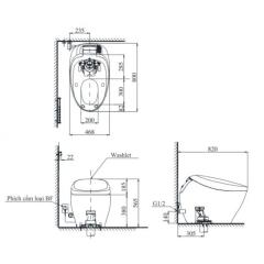 Ảnh Bồn cầu thông minh TOTO CS900VT/T53P100VR 2